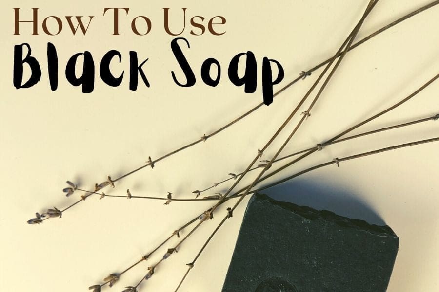 how to use black soap on face for glowing skin